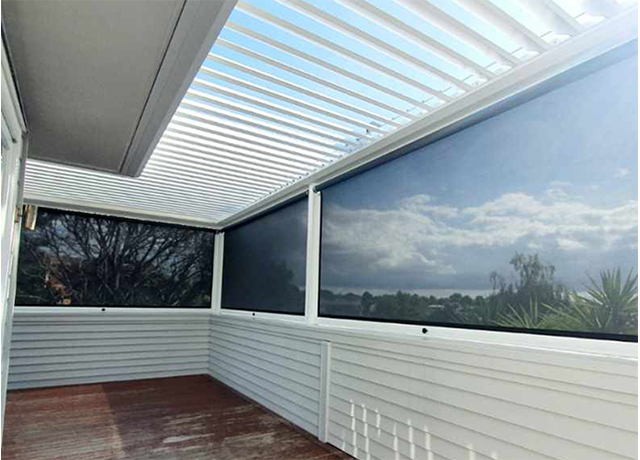 Classic Outdoor Blinds | Rain and Wind Protection | UV protection